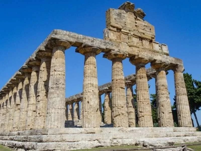 Angolo accoglienza del B&B, nel cuore del Cilento